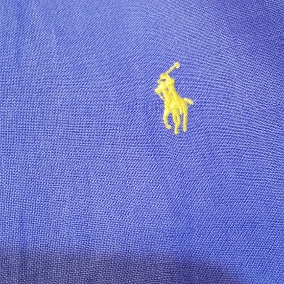 Ralph Lauren Shirt Classic Fit Suze XXL Blue - Picture 7 of 7
